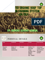 Organic Rooftop and Indoor Farming - Himadri Sekhar Mondal