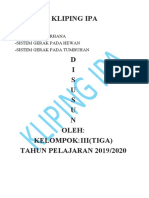 Kliping Ipa: Materi: - Pesawat Sederhana - Sistem Gerak Pada Hewan - Sistem Gerak Pada Tumbuhan