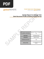 Plumbness & Roundness of Storage Tanks | PDF | Surveying | Scientific ...