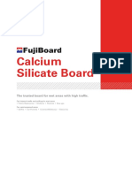 FujiBoard Calcium Silicate Board Brochure