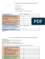 MDSAP QMS F0008.2.003 Internal Assessment Checklist 2017-03-01