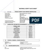 MATERIAL SAFETY DATA SHEET-Night Cream 2 New