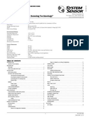 I56-3836-006 FAAST XM 8100E Multi-Lingual, PDF, Electrical Connector