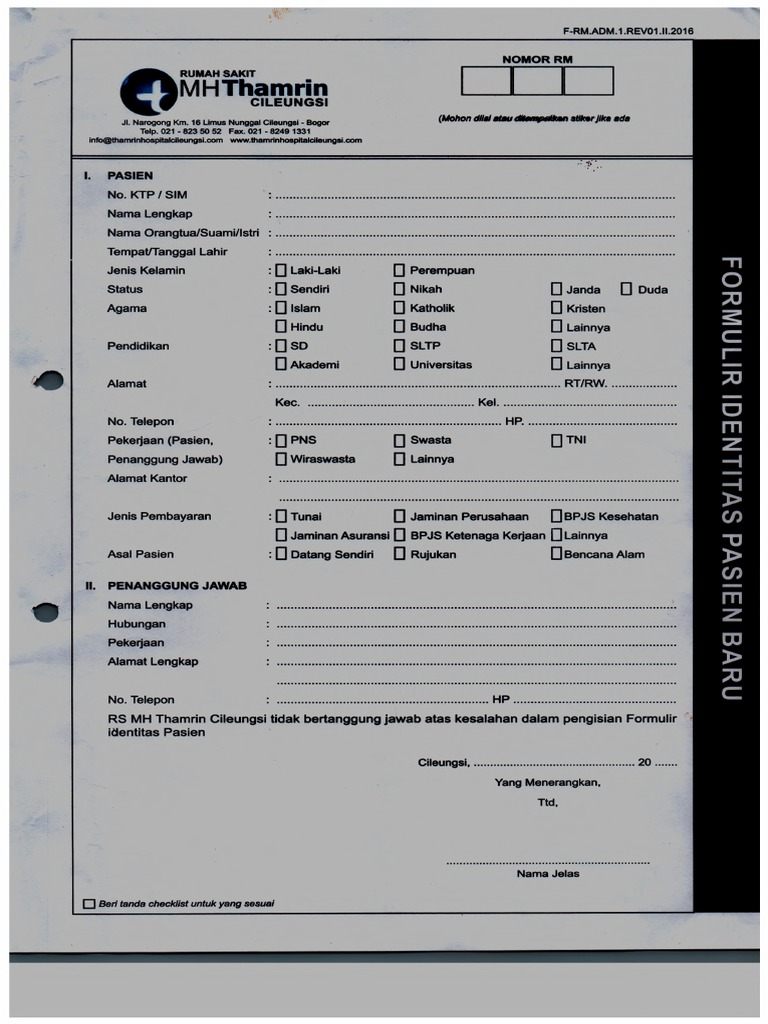 Contoh Berkas RM | PDF
