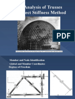 Matrix Structural Truss Analysis (Direct StiffnessMethod)