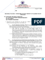 Regional Memorandum: Regional Office IX, Zamboanga Peninsula
