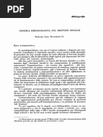 Ricerca Bibliografica Sul Servizio Sociale
