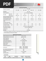 DX-1710-2200-65-19.5i-M: Electrical Properties