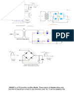 1N4007 Is A PN Junction Rectifier Diode. These Types of Diodes Allow Only