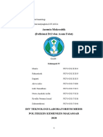 KLP 4 - Tugas Makalah Kapita Selekta Hematologi