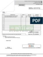 Contoh Invoice Penagihan PDF