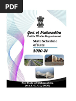 PWD - Rate - Schedule - 2022 - Civil Works | PDF | Concrete | Road Surface