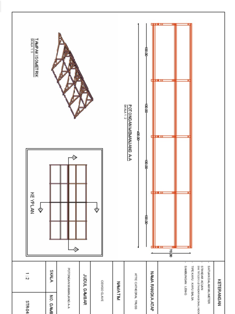 Potongan Memanjang Dan Melintang | PDF