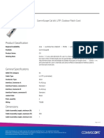 CO15582 - CAT6A Outdoor Type Patch Cord