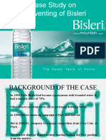 Case Study On Reinventing of Bisleri