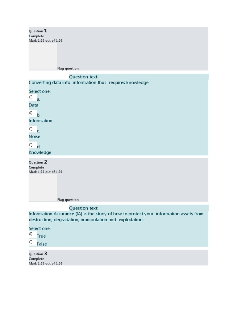 Information Assurance in Cybersecurity | PDF | Computer Security | Security