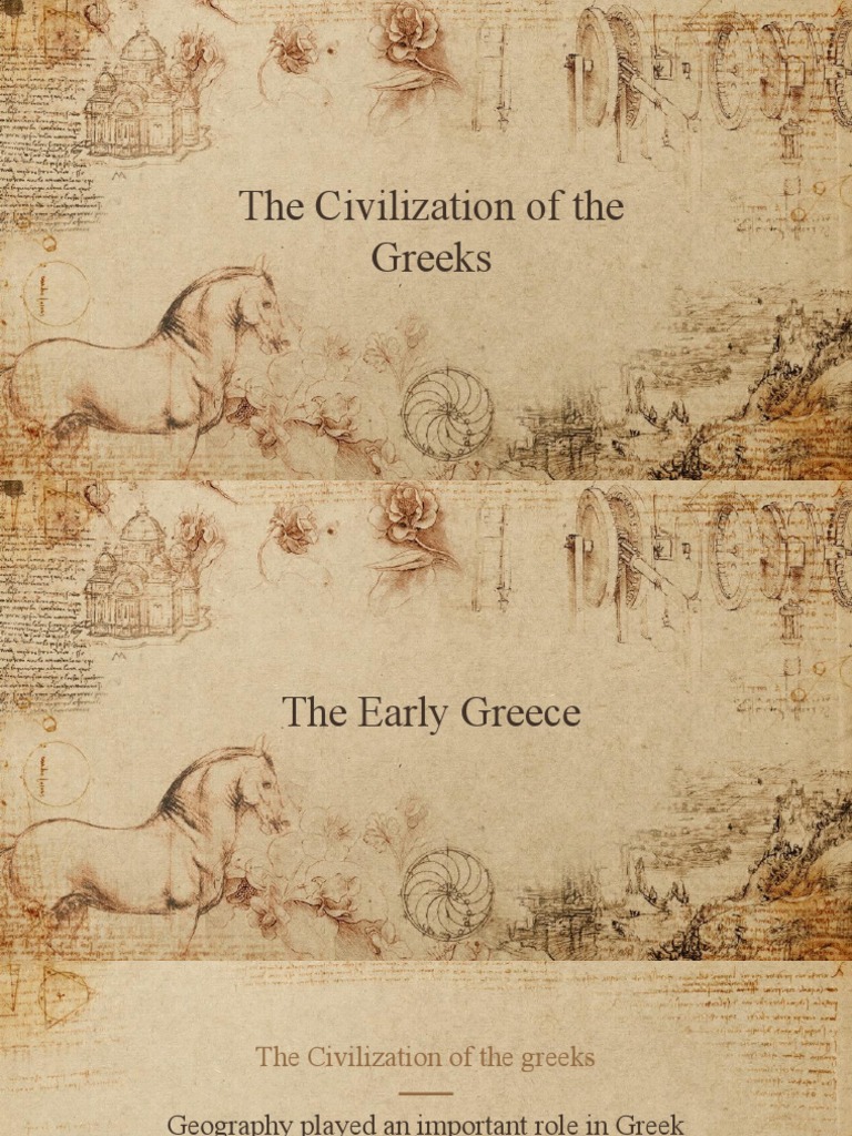 Greek Civilization | PDF | Mycenaean Greece | Ancient Greece