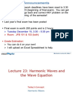 Lecture23 - Wave Equation