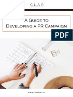 A Guide To Developing A PR Campaign C. L. A. P.