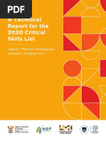 2020 Critical Skills List Report