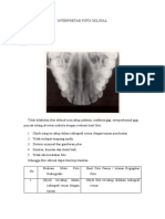 Interpretasi Oklusal Radiografi