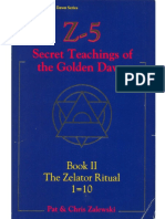 Zalewski, Pat - Secrets of the Golden Dawn - Z-5 Book 2 - I° Zelator (E 212)