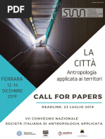 Call for Papers Siaa Ferrara