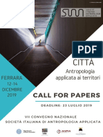 Call for Papers Siaa Ferrara