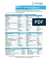 Spanish Qu Es Una Porci N de Carbohidratos Estimating Portion Sizes