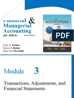 Financial Managerial Accounting: For Mbas