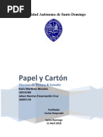 TRABAJO DEL PAPEL