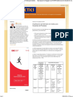 Clasificación de Estimado de Costos para Industrias de Procesos