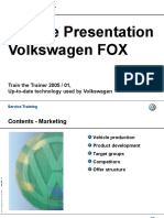 Vehicle Presentation Volkswagen FOX: Waldemar Steuer