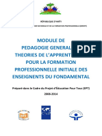 12. Pedagogie Gnle Et Theoories de l'Apprentissage VF