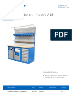 Modular Work Bench - Module A18: Data Sheet