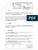 PRG-SST-013 Programa de Señalización de Seguridad