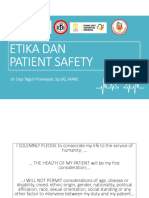 Etika Dan Patient Safety