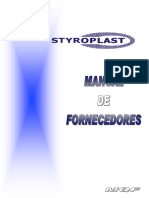 Manual de Fornecedores Da Styroplast