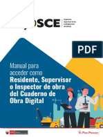 Manual para Acceder Como Residente, Supervisor o Inspector de Obra