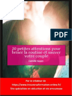 CAMILLE SUSAN-20 Petites Attentions Pour Briser La Routine Et Sauver Votre Couple