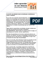 Como Pueden Aprender Los Niños Con Dislexia