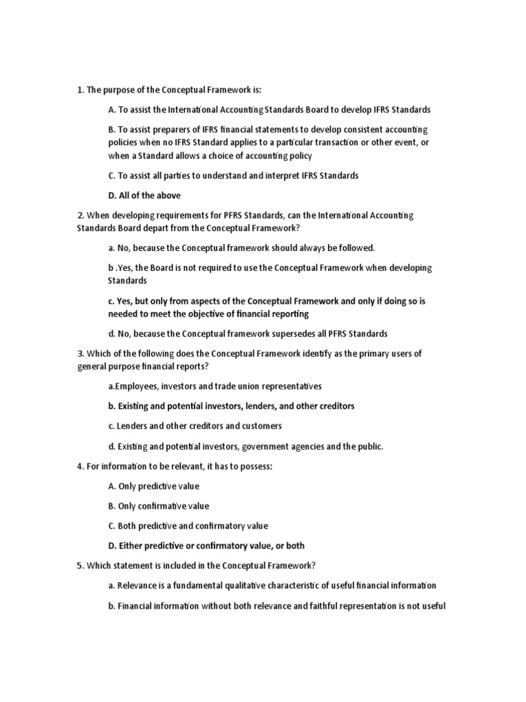 First Quiz - Basic Accounting | PDF | International Financial Reporting ...