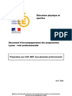 Document Accompagnement Lycée Professionnel