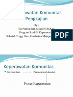 KEPERAWATAN KOMUNITAS  Pengkajian