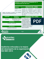 11ve03-V3 Auditorias Enfocadas Mejora Desempeño Organización Iso 9001 2015