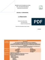 La observación en el proceso de investigación