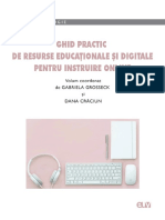 Ghid Practic de Resurse Educationale Si Digitale Pentru Instruire Online