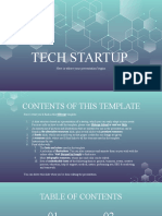 Tech Startup - by Slidesgo