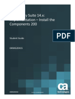 CA Identity Suite 14.x: Implementation - Install The Components 200