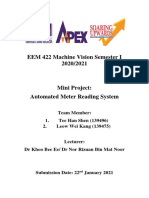 Automated Meter Reading Vision System